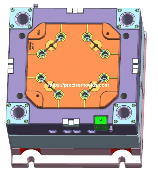 Mold plate design